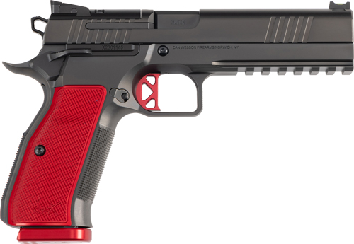 DAN WESSON DWX 9MM OR 5" - RAIL 10RD BLACK DUTY FINISH — view 1