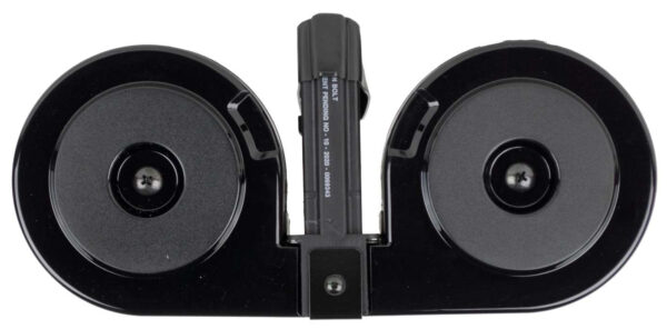 RWB DRUM AR-15 5.56 BLK WITH BLACK COVER 100RD — view 1