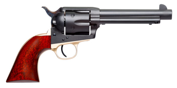 Taylors & Company 550429 Old Randall  357 Mag Caliber with 5.50" Barrel, 6rd Capacity Cylinder, Overall Matte Blued Finish Steel & Walnut Grip — view 1