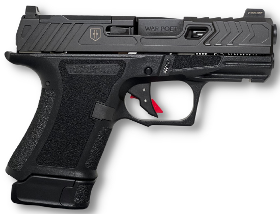 SHAS CR920 9MM 3.14 WAR POET BLK — view 1