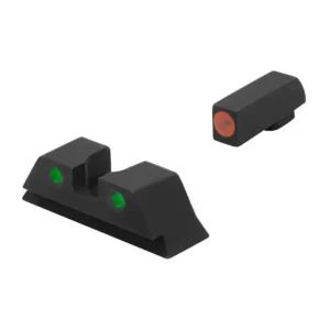 MEPROLIGHT HYPER BRIGHT SIGHTS GLOCK STANDARD FRAME ORANGE FRONT BLACK REAR — view 2