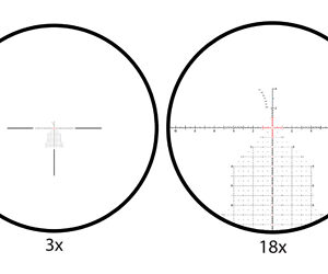 MEPRO MVO 3-18X44 FFP 34MM M3 MRAD — view 3