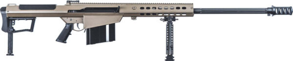 BARRETT M107A1 RIFLE 50BMG - 29" FLUTED 1:15" 10RD FDE — view 1