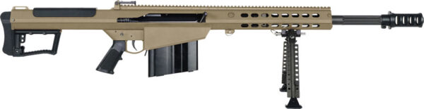 BARRETT M107A1 RIFLE 50BMG - 20" FLUTED 1:15" 10RD FDE — view 1