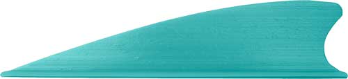 TAC VANES MATRIX 2.25" - SHIELD CUT TURQUOISE 36 PACK — view 1