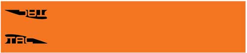 TAC VANES STANDARD ARROW WRAP - 4.675" ORANGE 13 PACK — view 1