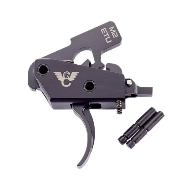 Wilson Combat TRETUM2 Enhanced Trigger Unit  Universal Black Two-Stage Fits AR-15/AR-10 — view 1