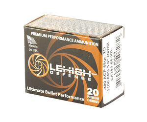LEHIGH XTRM DFNS .380ACP 68GR 20/200 — view 3