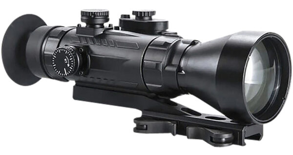AGM Global Vision 15WP4423474111 Wolverine Pro-4 3APW Night Vision Rifle Scope Matte Black 4x70mm Gen 3 Auto-Gated White Phosphor Illuminated Red Chevron w/Ballistic Drop Reticle — view 1