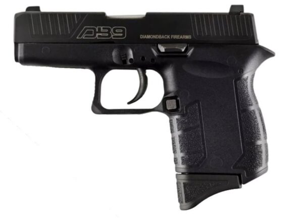 DIAMONDBACK FIREARMS DB9 GEN IV 9MM BLACK 3" 6+1 — view 1