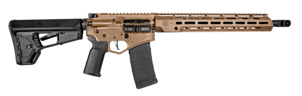Diamondback DB1758K061 DB15  5.56x45mm NATO 16" 30+1 Flat Dark Earth Adjustable Magpul ACS-L Stock Black Magpul MOE-K2+ Grip — view 1