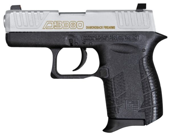 DIAMONDBACK FIREARMS DB380 GEN IV 380ACP NI/BLK 6+1 — view 1
