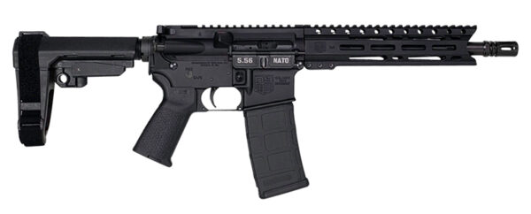 DB15 Pstl 5.56 10"BLK 9"PC M-Lok W/Brace — view 1