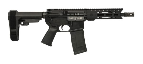 DIAMONDBACK FIREARMS DB-15 PIST 300BLK BLK 8" SBA3 — view 1