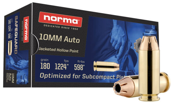 NORMA SAFEGUARD 10MM 180GR JHP 50/20 — view 1