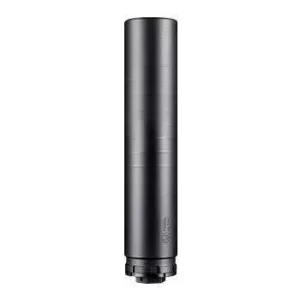 DEAD AIR PRIMAL .46 CALIBER MULTI SILENCER W/ DIRECT THREAD 5/8-24  HUB R-SERIES TO P-SERIES ADAPTER