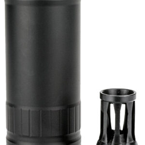 Kgm Suppressors RS-R556A1-QD-BLK R556A1  6mm/5.56 NATO Black Nickel Alloy/Stainless Steel 1/2"x28
