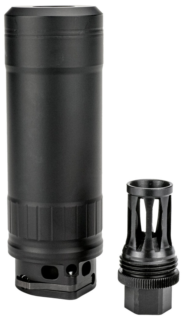 Kgm Suppressors RS-R556A1-QD-BLK R556A1  6mm/5.56 NATO Black Nickel Alloy/Stainless Steel 1/2"x28 — view 1