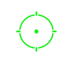 H-SUN 507C X3 GRN OPEN PSTL 2MOA DOT — view 4