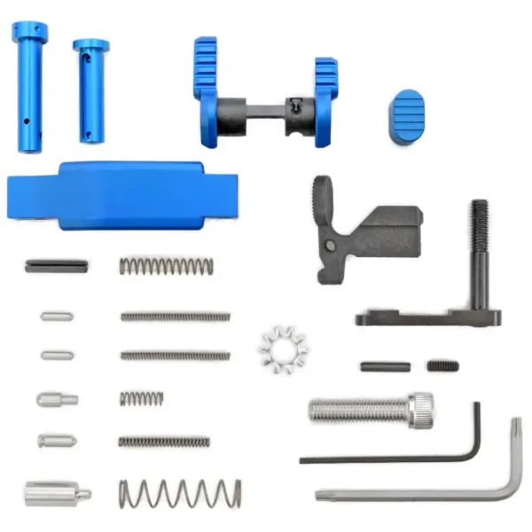 ARMASPEC SUPERLIGHT LOWER PARTS KIT 223/556 SS BLUE — view 1