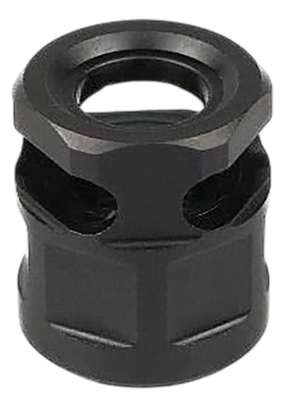 Armaspec ARM4521-BLK Micro Compensator Pawn Black QPQ Nitride Stainless Steel 1/2"x28 Threads — view 1