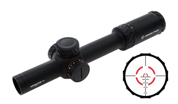 CRIMSON TRACE HARDLINE PRO 1-6X24 30MM COMP# — view 1