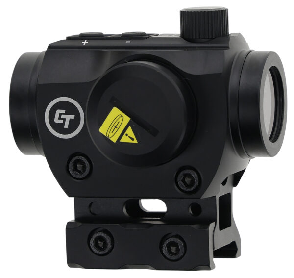 Crimson Trace 1244743 CTS-25  Black 4 MOA Red Dot Reticle, Includes Riser — view 1