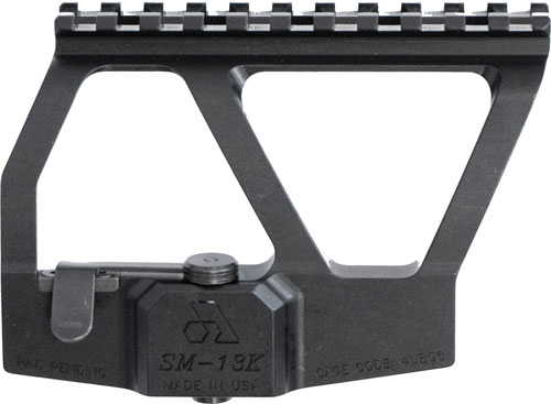 ARSENAL SCOPE MOUNT SM-13K - 5" PICATINNY RAIL AKS-74 BLACK — view 1