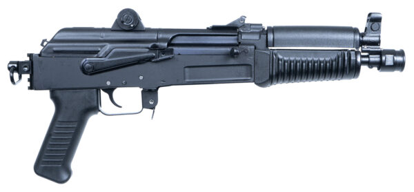 Arsenal SAM7K44 SAM7K  7.62x39mm 5+1 8.50" Black Steel Threaded Barrel, Black Aluminum Forged & Milled Receiver, Black Polymer Grips — view 1