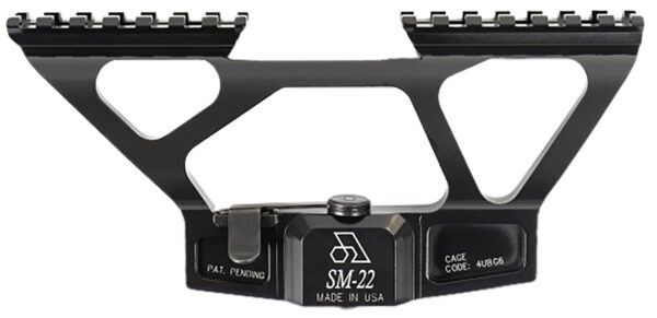 Arsenal SM22 AK Scope Mount SAM7K Series  Black Anodized 0 MOA — view 1