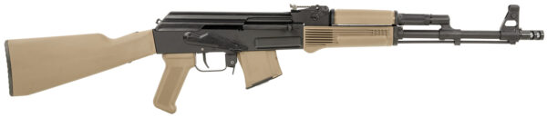 Arsenal SAM7R-62FDEM SAM7R  7.62x39mm 10+1 16.25" Black Chrome Lined Steel Barrel, Black Steel Receiver, Fixed Flat Dark Earth Synthetic Stock & Polymer Grip — view 1