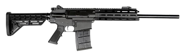 JTS Shotgun M12AR M12AR  12 Gauge Semi-Auto 3" 5- 2.75" Shells, 18.70" Black Steel Barrel, Black Receiver w/Picatinny Rail, Black Synthetic Stock, M-LOK Forend, Black Polymer Grip — view 1
