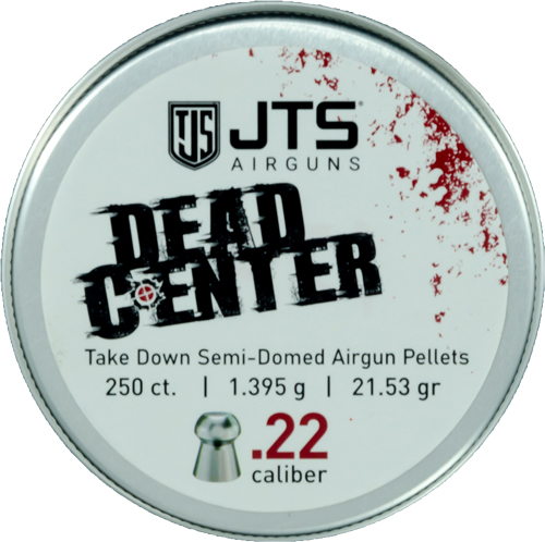 JTS PELLETS DEAD CENTER 22 - SEMI-DOMED 21.53 GR 250CT — view 1