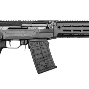 JTS Shotgun  M12AK  12 Gauge Semi-Auto 3" 5rd 18.70" Picatinny Rail Receiver, Skeletonized Black Synthetic Stock