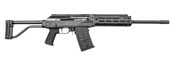 JTS Shotgun  M12AK  12 Gauge Semi-Auto 3" 5rd 18.70" Picatinny Rail Receiver, Skeletonized Black Synthetic Stock — view 1