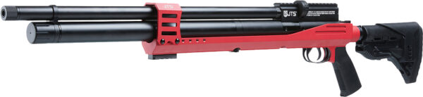 JTS AIRACUDA  PCP .25 CAL - ALUMINUM CHASSIS 2-10RD RED — view 1