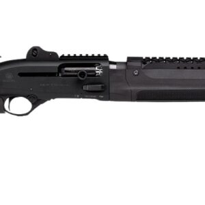 Langdon Tactical Tech LTT1301HBCFBLK Beretta 1301  3" 7+1 18.50" Black Heat Shield Barrel, Black Anodized Aluminum Receiver, Black Chisel Folding Synthetic Stock, Beretta Patrol Forend