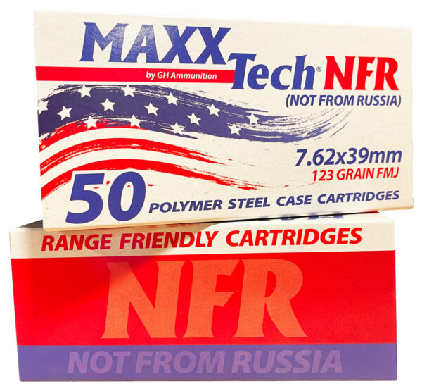 MAXX 7.62X39 123 FMJ STEEL 50/10 — view 1