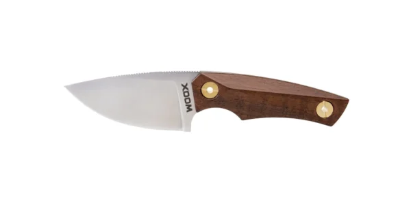 WOOX BAD BOY FIXED BLADE KNIFE - DROP POINT - WALNUT — view 1