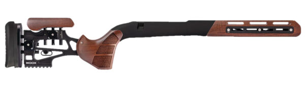 Woox SH.CHS011.04 Furiosa Chassis Walnut Aluminum/Wood Fits Tikka T3/T3x Bolt Action 31" OAL — view 1