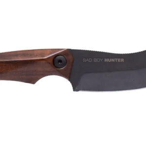 WOOX BAD BOY HUNTER FIXED BLADE KNIFE - WALNUT