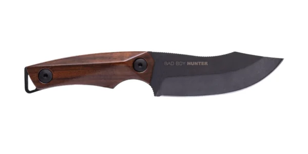 WOOX BAD BOY HUNTER FIXED BLADE KNIFE - WALNUT — view 1