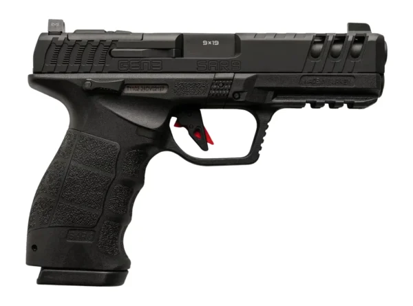 SAR SAR9 GEN 3   HGA 9MM 4.4 IN BBL OPTICS READY NIGHT SIGHTS BLACK 2/10RD MAGS — view 1