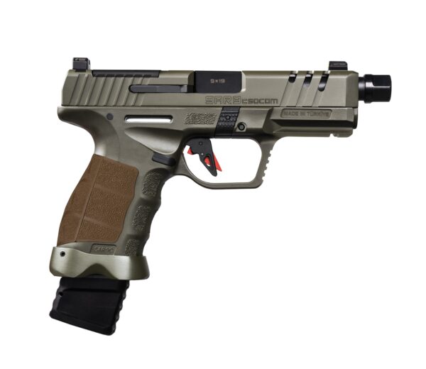 SAR FIREARMS SAR9 SOCOM CPT 9MM ODG 4.5" TB — view 1