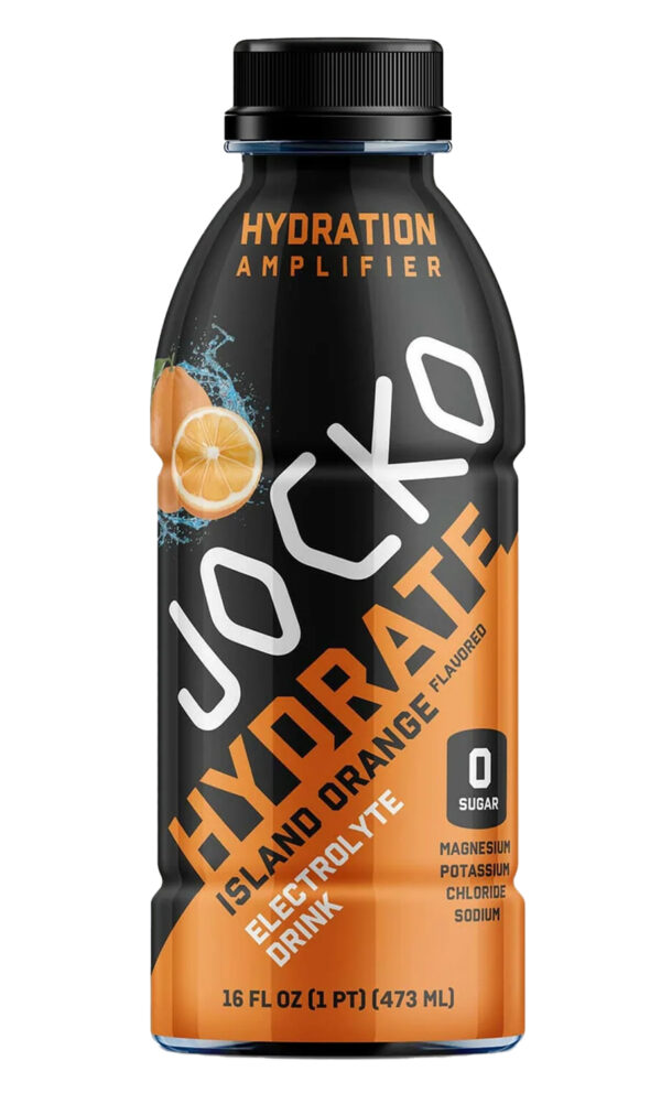 Jocko Fuel 29760 Island Orange Hydrate Drink 16oz 12Pack — view 1