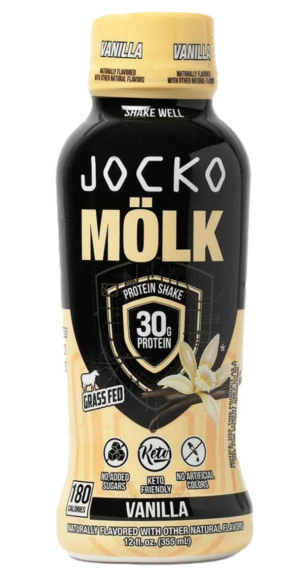 Jocko Fuel 29091 Vanilla Protein Shake 12oz 12Pack — view 1
