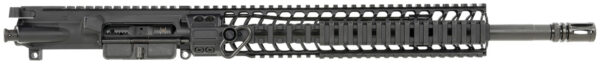 Spikes Tactical  Midlength  Complete 5.56x45mm NATO 16", Black,  12" Picatinny Handguard, A2 Flash Hider — view 1
