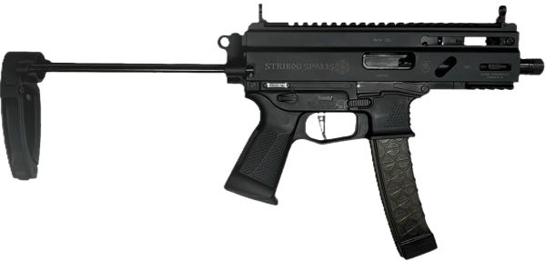 GRAND POWER STRIBOG SP9A3S 9MM - 5" 30RD MAG TAILHOOK BRACE BLK — view 1