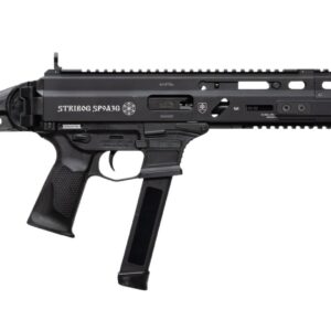 Grand Power 810091156025 Stribog SP9A3G 9mm Luger 16" Black Barrel, Black Receiver, Polymer Stock & Grip
