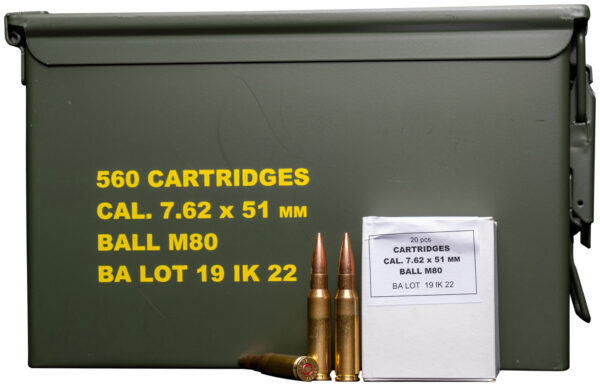 IGMAN 7.62X51 M80 CRATE 2 560RD CANS 1120/1 (72) — view 1